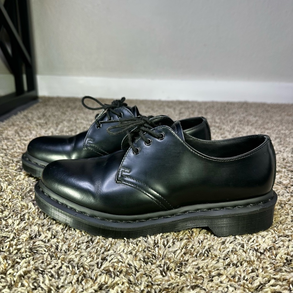 Dr. Marten 1461 Mono Shoes Men’s Size 6 / 7W Black Oxford Classic Grunge Casual